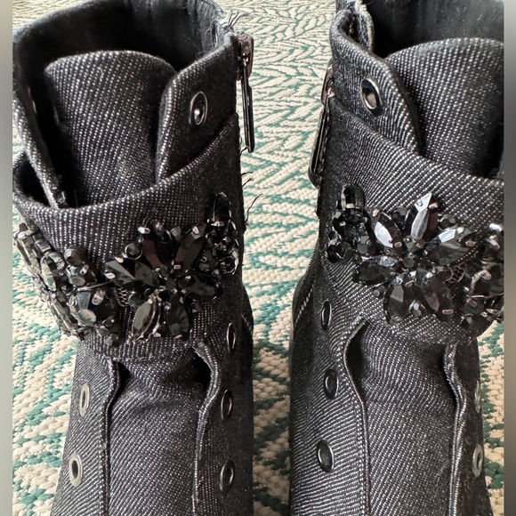 KARL LAGERFELD womens combat boots - Picture 5 of 15